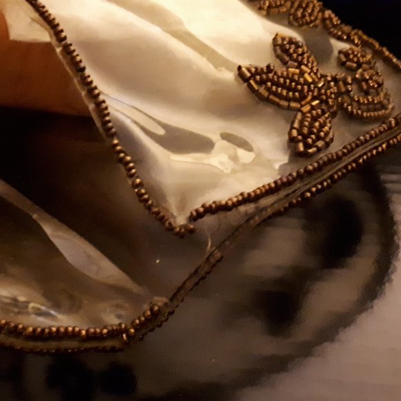 Rare Vintage 1940's Handmade Clear Clutch - Picture 15 of 16